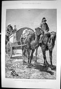 Old Across Mongolia Russian Heavy Mail Across Gobi Caravan Desert 189 Victorian