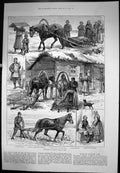 Old Russian Peasant Life Monjiks Funeral Ploughing Wife Home Dress 18 19th
