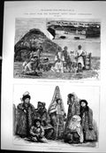 Old Jeannette Arctic Relief Commissioner Kirghis Felt Tent Bridal Par