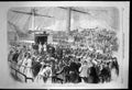 Original Old Antique Print Reception Duke Edinburgh Geelong Australia 1868 19th