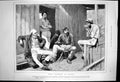 Antique Old Print Harry Heathcote Gangoil Boscobel Smoking Pipe Jerry 1873 19th