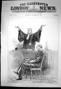 Antique Print Dreyfus Court Martial Maitre Demanges Final Appeal Judges1899