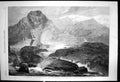 Antique Print November Day Nant Francon Jc Reed River Sheep Mountains 1864 19th