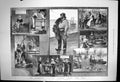 Old Print French Sardine Industry Boiling Fisherman Packing Shipping 1890 19th