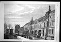 Original Old Antique Print River Front New Buildings Tuileries Palace 1869 19th