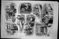Antique Print Sketches In A Biscuit Manufactory Cutting Braking Ovens 1874 19th