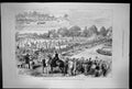 Old Royal Engineers At Runnymede Pontoon Bridge Over The Thames 1880 Victorian
