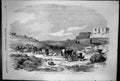 Antique Print Near Sebastopol The Middle The White House Ravine Sketch 1855