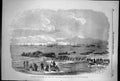 Old Print Landing Artillery On The Spit Kinburn Sketched By Ja Crowe 1855 19th