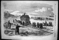 Antique Old Print Progress The Balaclava Railway To The Church Kadikoi 1855