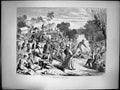 Antique Print Prussian Bivouac R Johnson Siers Resting Lighting Fire 1870 19th
