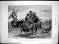Original Old Antique Print Characters Austro Hungary Going To Fair 1873 19th