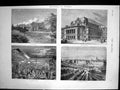 Antique Old Print Vienna Town Park Opera House Ring Strasse Boulevard 1873 19th