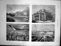 Antique Print Vienna Peoples Garden Opera House Ring Strasse Boulevard 1873