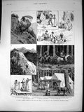 Old Ladys Camping Tour Far West Visit Washington Mountain Mines 1886 Victorian