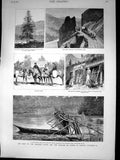 Old Visit Princess Louise Marquis Lorne British Columbia Salmon Weir