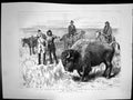 Old Great North West Marquis Lorne Buffalo Hunt Red River Valley 1881 Victorian