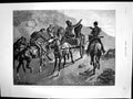 Old Print Arrest Half Breed Whiskey Smuggler Canadian Mounted Police 1890 19th