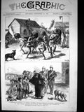 Antique Old Print Great North West With Marquis Lorne Dr Macgregor Fort 1881