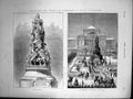 Old Unveiling Statue Catherine 11 St Petersburg Monument Ceremony1873