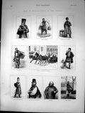Old Life Russia Types People Pilgrim TroikaHorse Sleigh Coachman