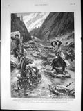 Old Dr Lansdells Journey Chinese Central Asia Mud Stream Earthquake18 Victorian
