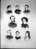 Old Imperial Family Russia Czar Czarina Sons Daughter Cesarevitch 187 Victorian