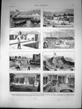 Old Russian Expedition Khiva Camp Turkestan Army Fort Karak Ata 1873 Victorian