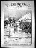 Old Print Caught Cossacks German Observation Ficers Arrested Hayrick 1915 20th