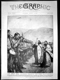 Old Holy War Russian Priests Battlefield Sprinkle Men Holy Water 1915 20th