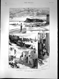 Old Boot Italy Toe Catanzaro Taranto Inside Mare Piccolo C Wyllie 189 Victorian