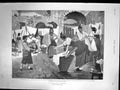 Old Print Neapolitan Laundry Constant State Clothes Washing Streets 1893 19th