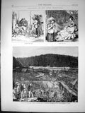 Old Harz Mountains Slate Working British Spades Frankenberg Quarry187 Victorian