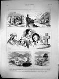 Antique Print Insurrection In Herzegovina Seat The War Croatia Bosnia 1875 19th