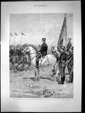 Old Situation In Egypt The Khedive Reviewing The Troops Horse 1892Victorian