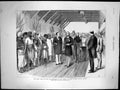 Antique Print Royal Visit India Reception Viceroy Boree Bunder Bombay 1875 19th