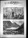 Antique Print Expedition To Norway Observe Eclipse The Sun Robert Ball 1896