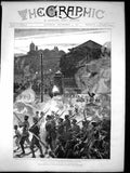 Antique Print TheˇCoupˇD'EtatˇInˇBulgariaˇStrumskyˇRegimentˇAlexanderˇ1886 19th