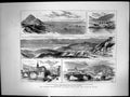 Antique Print Carlist Insurrection Spain Bilbao Railway Orduna Biscaya 1872