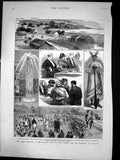 Old Maori Difficulty In New Zealand King Tawhiao Auckland Orakei 1882 Victorian