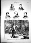 Antique Print Some Officers Ashantee War Col Festing Rescuing Dunquah 1874 19th