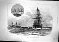 Antique Print Passed Out Ships The Channel Squadron Hms Monarch Sketch 1890