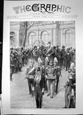 Antique Old Print Funeral The Late Grand Duke Hesse At Darmstadt Palace 1892
