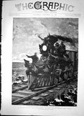 Antique Print New West With Governor-General Canadian Pacific Railway 1889 19th