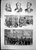 Old Print New West With Governor-General Canadian Pacific Railway 1889 19th
