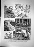 Old Ladys Camping Tour In The Far East Visit To Washington Mines 1886 Victorian