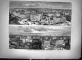 Antique Old Print A Panorama Chicago From The Top The City Hall Sketch 1871
