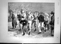 Old The Cambridge Crew Winter Training For The Boat Race Thames 1878 Victorian