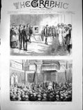Old 1888 Celebration Pope Sacerdotal Jubilee Rome Pilgrims Ducal Salo Victorian