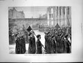 Old 1872 General Schenck Inspecting Blue Coat Boys Christ'S Hospital Victorian